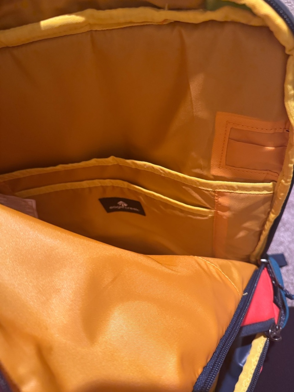 Eagle Creek Wayfinder 30L Backpack Laptop Hiking Travel Orange Yellow Blue - Picture 9 of 15